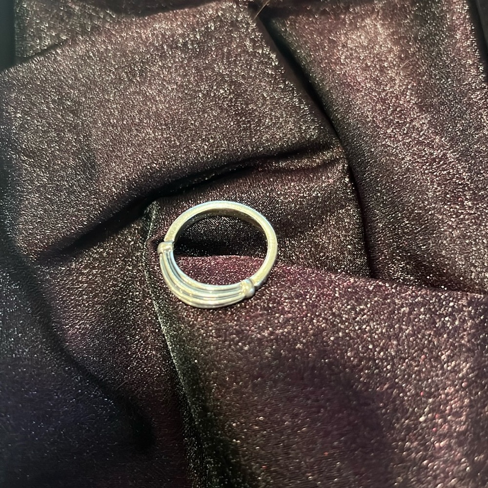 LAGOS sterling silver stacking ring
